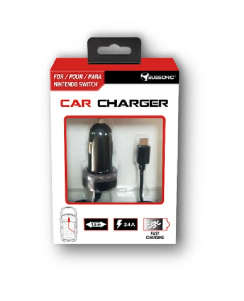 Subsonic Car Charger (1,5 Metros) ( SWITCH - /SWITCH LITE) Subsonic Car Charger (1,5 Metros) ( SWITCH - /SWITCH LITE)